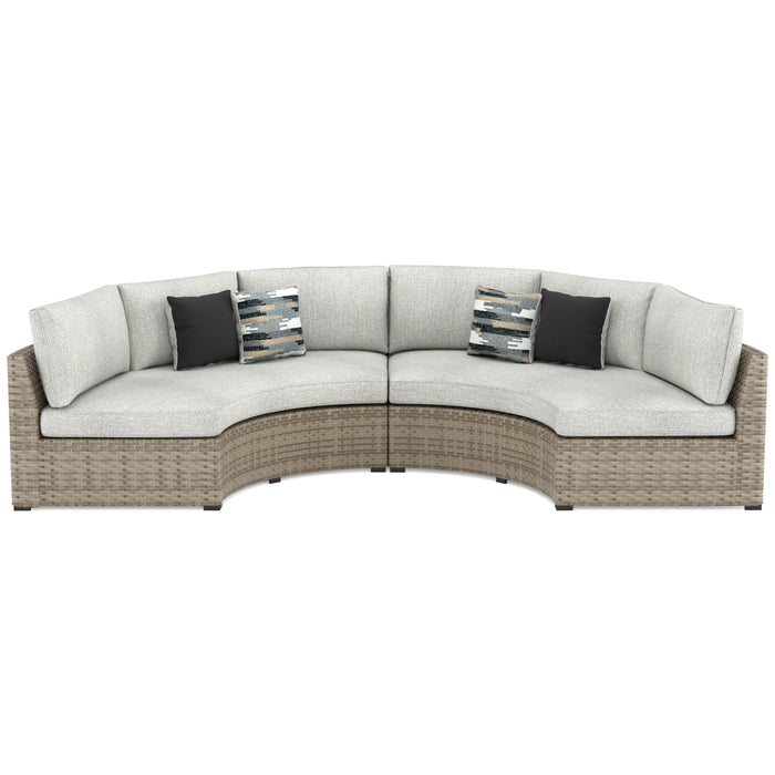 Calworth Outdoor Seating Set - Yulissa Home Furnishings (NJ)