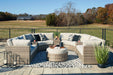 Calworth Outdoor Seating Set - Yulissa Home Furnishings (NJ)