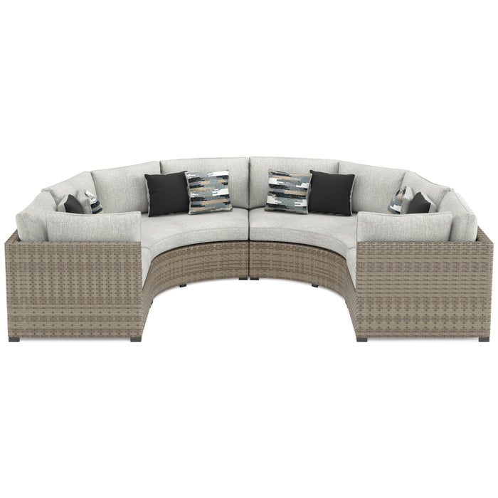 Calworth Outdoor Seating Set - Yulissa Home Furnishings (NJ)