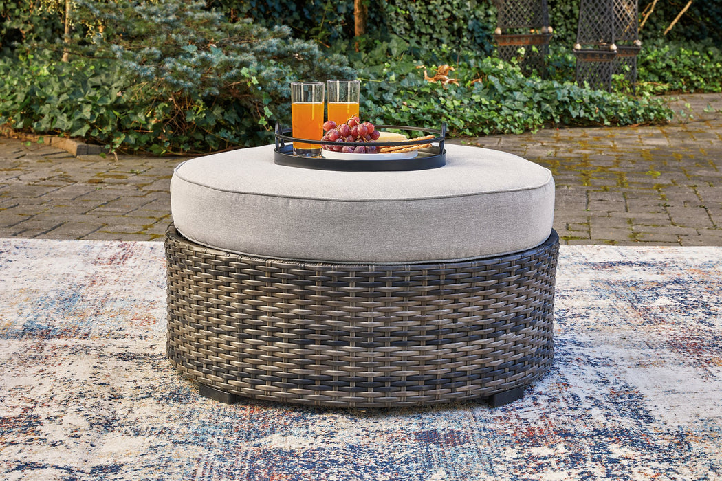 Harbor Court Ottoman with Cushion - Yulissa Home Furnishings (NJ)