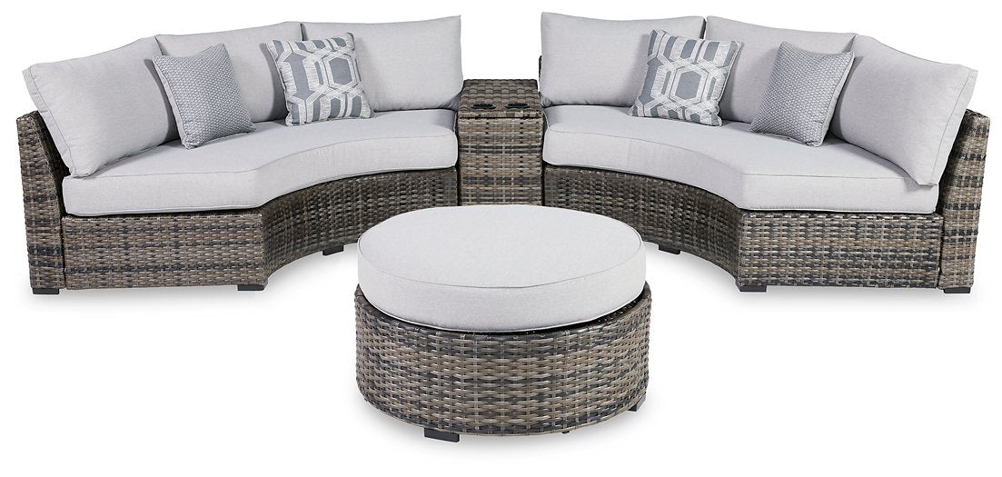 Harbor Court Outdoor Seating Set - Yulissa Home Furnishings (NJ)