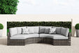 Harbor Court Outdoor Seating Set - Yulissa Home Furnishings (NJ)