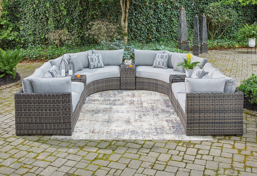 Harbor Court Outdoor Seating Set - Yulissa Home Furnishings (NJ)