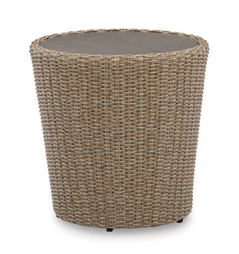 Danson Outdoor End Table - Yulissa Home Furnishings (NJ)