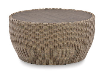 Danson Outdoor Coffee Table - Yulissa Home Furnishings (NJ)