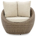 Danson Swivel Lounge with Cushion (Set of 2) - Yulissa Home Furnishings (NJ)