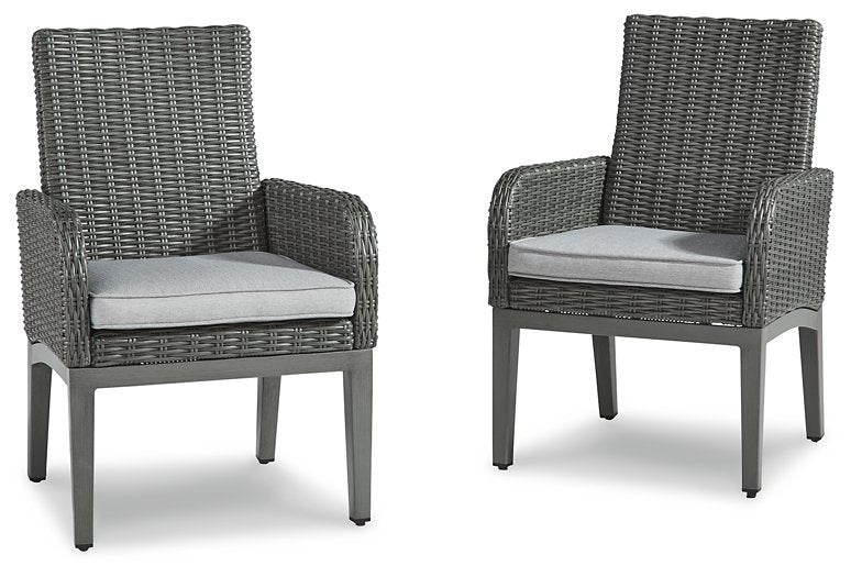 Elite Park Arm Chair with Cushion (Set of 2) - Yulissa Home Furnishings (NJ)