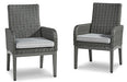 Elite Park Arm Chair with Cushion (Set of 2) - Yulissa Home Furnishings (NJ)