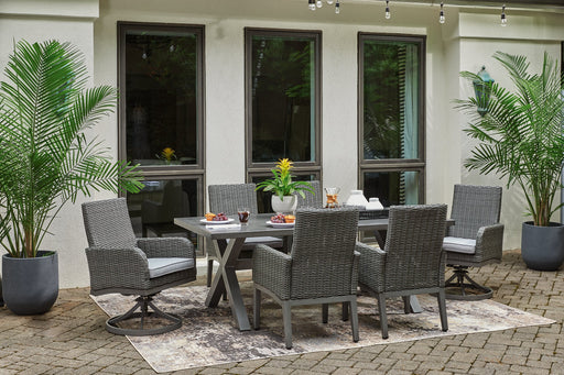 Elite Park Outdoor Dining Set - Yulissa Home Furnishings (NJ)