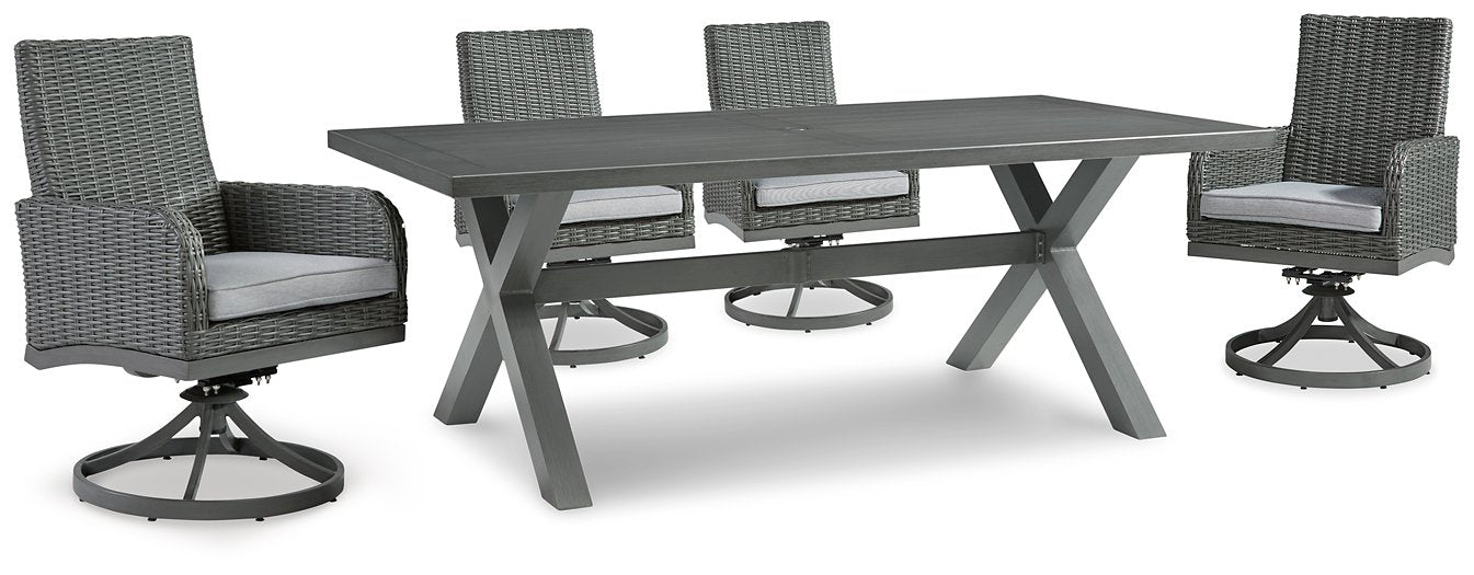 Elite Park Outdoor Dining Set - Yulissa Home Furnishings (NJ)