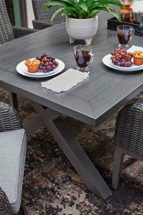 Elite Park Outdoor Dining Set - Yulissa Home Furnishings (NJ)