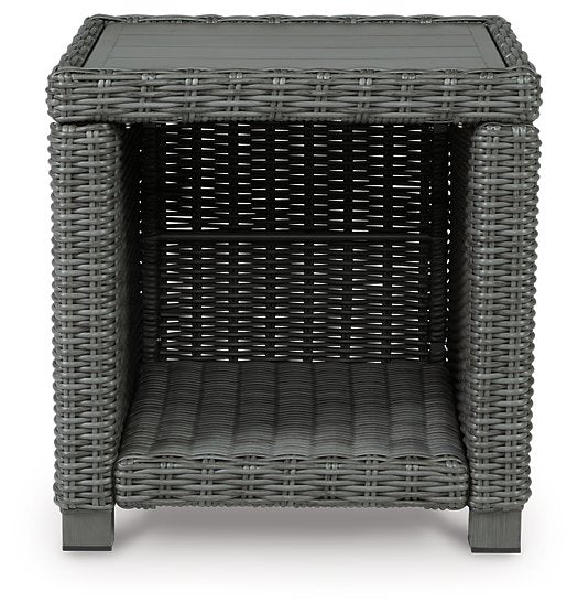 Elite Park Outdoor End Table - Yulissa Home Furnishings (NJ)