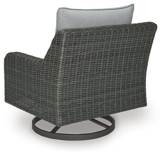 Elite Park Outdoor Swivel Lounge with Cushion - Yulissa Home Furnishings (NJ)