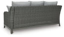 Elite Park Outdoor Sofa with Cushion - Yulissa Home Furnishings (NJ)