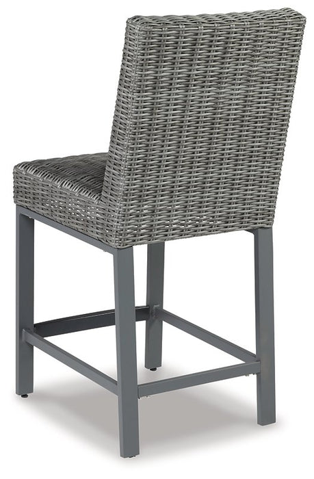 Palazzo Outdoor Barstool (Set of 2) - Yulissa Home Furnishings (NJ)