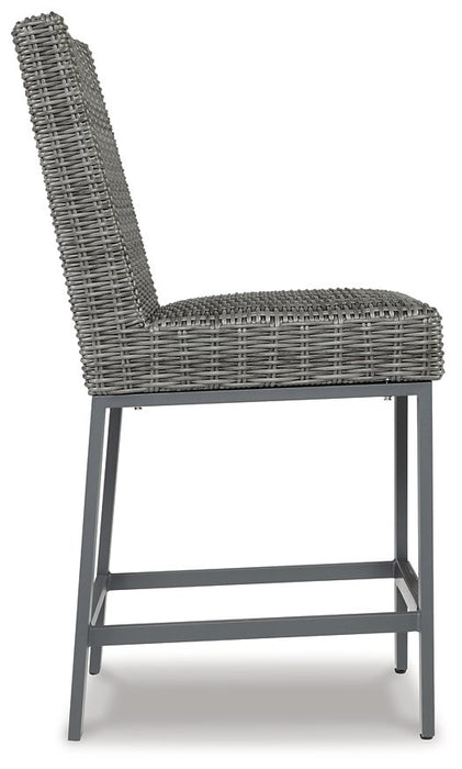 Palazzo Outdoor Barstool (Set of 2) - Yulissa Home Furnishings (NJ)