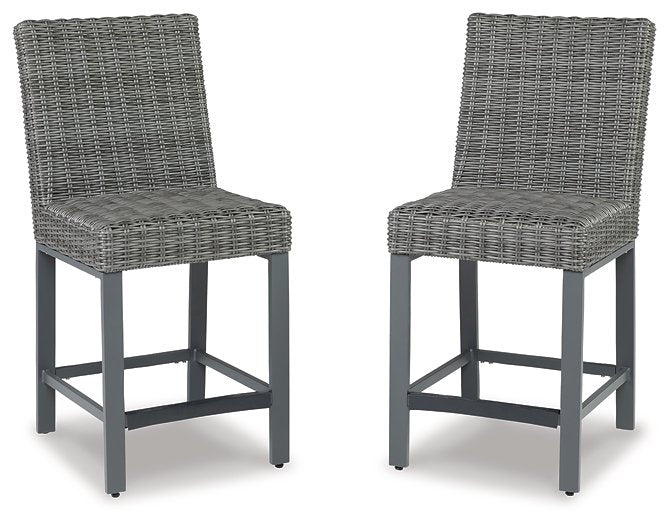 Palazzo Outdoor Barstool (Set of 2) - Yulissa Home Furnishings (NJ)