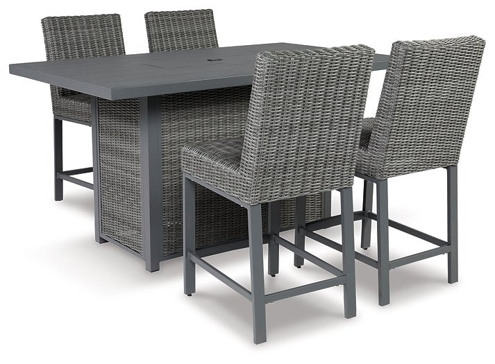 Palazzo Outdoor Dining Set - Yulissa Home Furnishings (NJ)