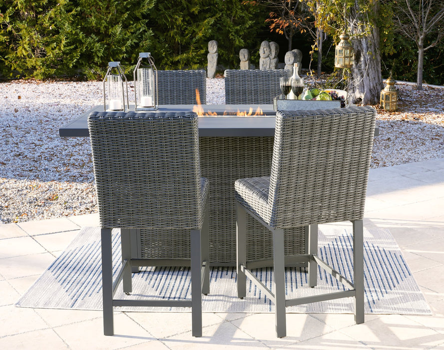 Palazzo Outdoor Dining Set - Yulissa Home Furnishings (NJ)