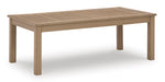 Hallow Creek Outdoor Coffee Table - Yulissa Home Furnishings (NJ)