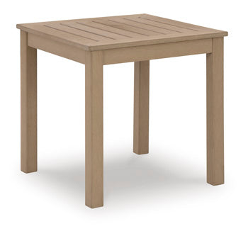 Hallow Creek Outdoor End Table - Yulissa Home Furnishings (NJ)