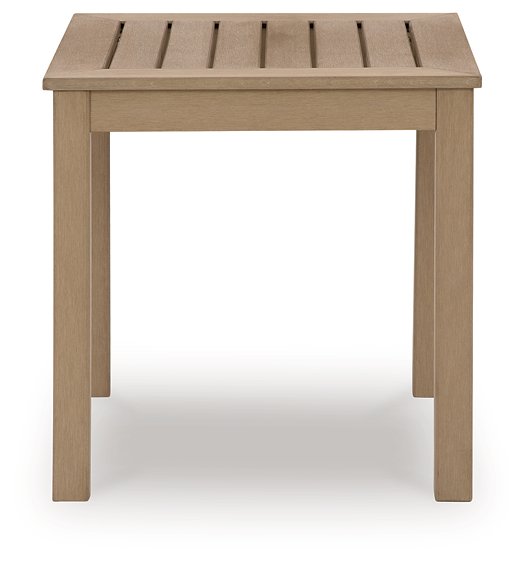 Hallow Creek Outdoor End Table - Yulissa Home Furnishings (NJ)