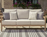 Hallow Creek Outdoor Sofa with Cushion - Yulissa Home Furnishings (NJ)