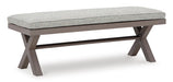 Hillside Barn 54" Outdoor Dining Bench - Yulissa Home Furnishings (NJ)