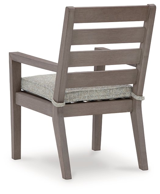 Hillside Barn Outdoor Dining Arm Chair (Set of 2) - Yulissa Home Furnishings (NJ)