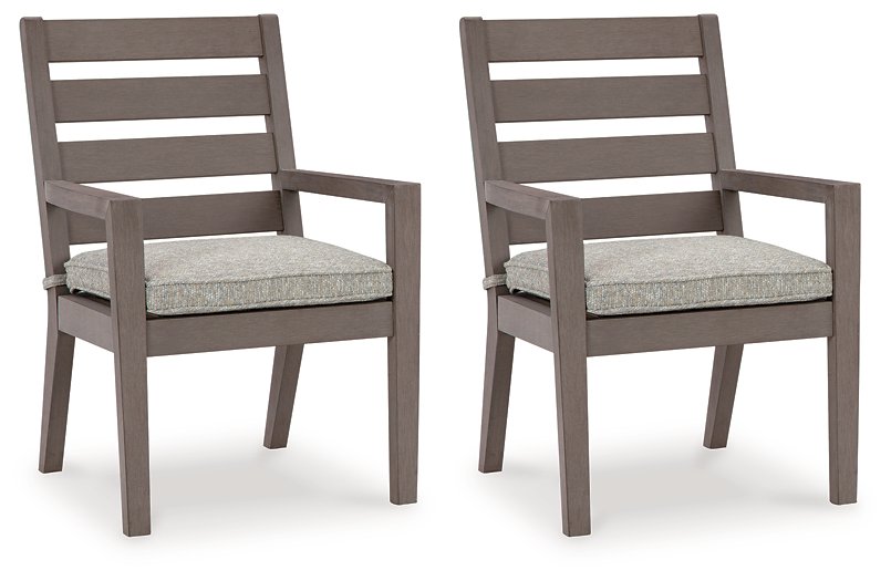 Hillside Barn Outdoor Dining Arm Chair (Set of 2) - Yulissa Home Furnishings (NJ)