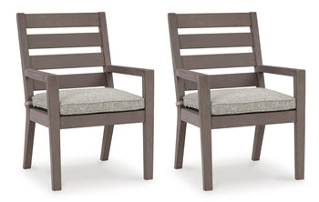 Hillside Barn Outdoor Dining Arm Chair (Set of 2) - Yulissa Home Furnishings (NJ)