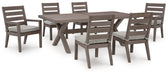 Hillside Barn Outdoor Dining Set - Yulissa Home Furnishings (NJ)