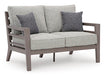 Hillside Barn Outdoor Loveseat with Cushion - Yulissa Home Furnishings (NJ)