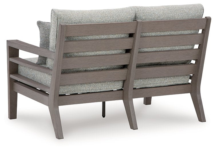 Hillside Barn Outdoor Loveseat with Cushion - Yulissa Home Furnishings (NJ)