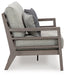 Hillside Barn Outdoor Loveseat with Cushion - Yulissa Home Furnishings (NJ)