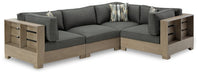 Citrine Park Outdoor Sectional - Yulissa Home Furnishings (NJ)