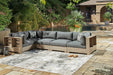 Citrine Park Outdoor Sectional - Yulissa Home Furnishings (NJ)