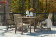 Germalia Outdoor Dining Set - Yulissa Home Furnishings (NJ)