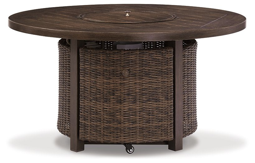 Paradise Trail Fire Pit Table - Yulissa Home Furnishings (NJ)