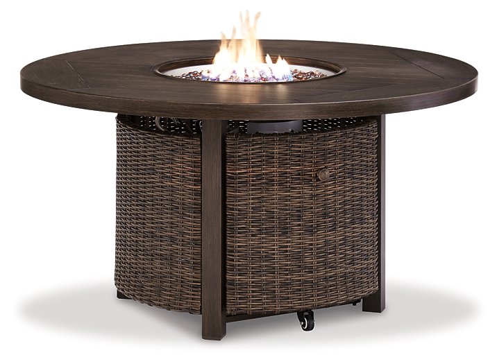 Paradise Trail Fire Pit Table - Yulissa Home Furnishings (NJ)