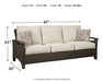 Paradise Trail Sofa with Cushion - Yulissa Home Furnishings (NJ)