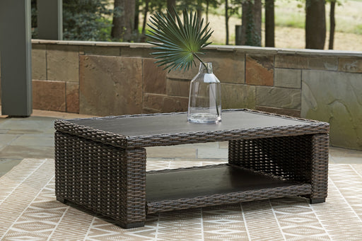 Grasson Lane Outdoor Sofa and Loveseat with Coffee Table - Yulissa Home Furnishings (NJ)