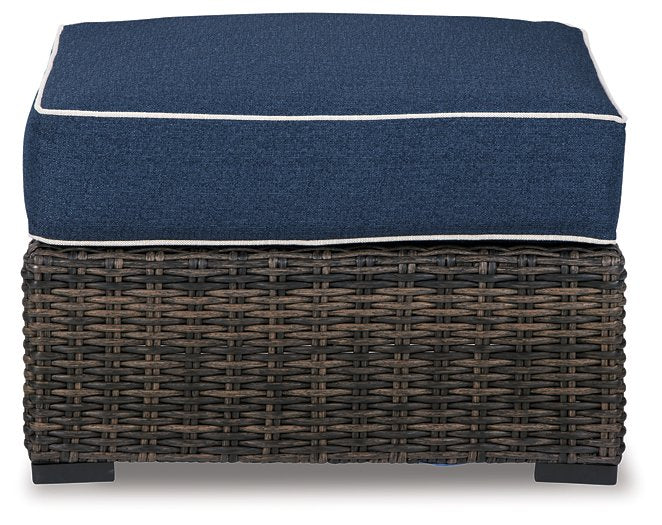 Grasson Lane Ottoman with Cushion - Yulissa Home Furnishings (NJ)