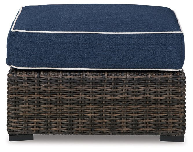 Grasson Lane Ottoman with Cushion - Yulissa Home Furnishings (NJ)