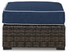 Grasson Lane Ottoman with Cushion - Yulissa Home Furnishings (NJ)