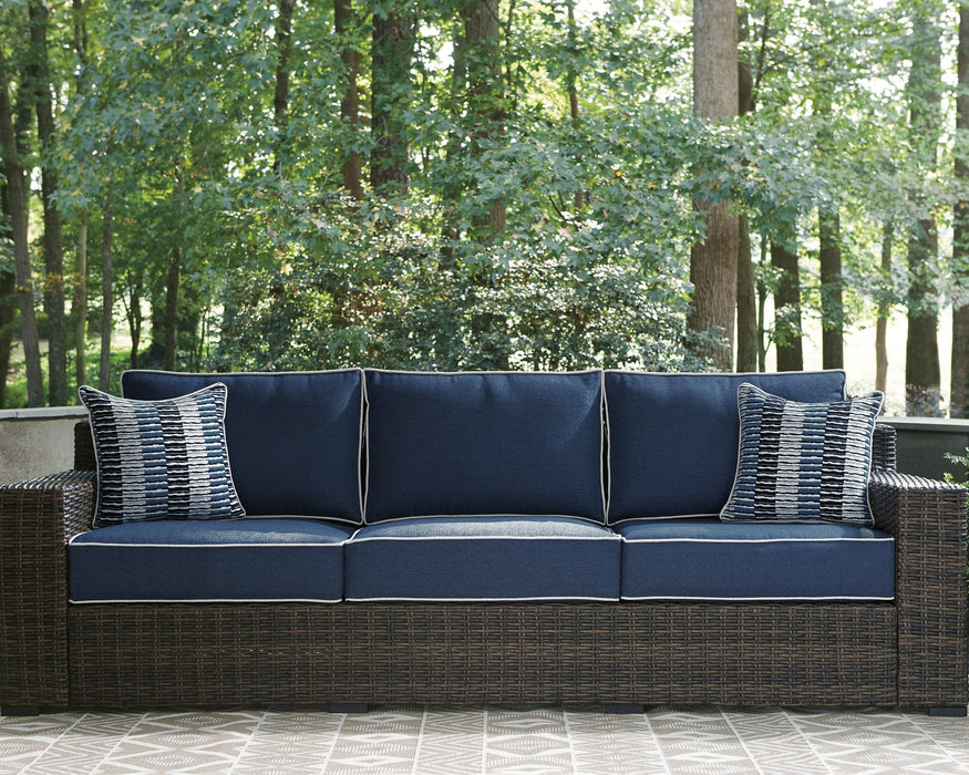 Grasson Lane Outdoor Sofa and Loveseat with Ottoman - Yulissa Home Furnishings (NJ)