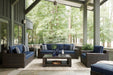 Grasson Lane Grasson Lane Nuvella Sofa, Loveseat, Lounge Chair and Ottoman with Coffee and End Table - Yulissa Home Furnishings (NJ)