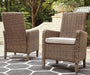 Beachcroft Arm Chair with Cushion (Set of 2) - Yulissa Home Furnishings (NJ)