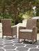 Beachcroft Arm Chair with Cushion (Set of 2) - Yulissa Home Furnishings (NJ)