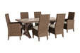 Beachcroft Outdoor Dining Set - Yulissa Home Furnishings (NJ)